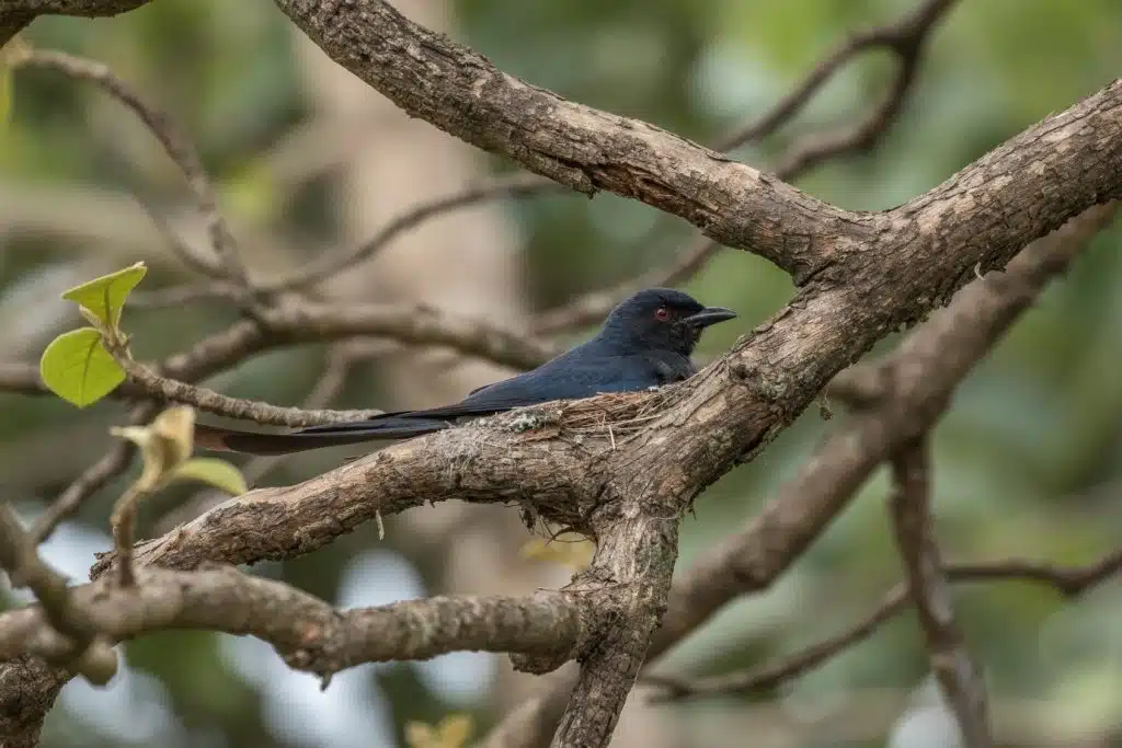Birds view in Pench National Park in pre monsoon